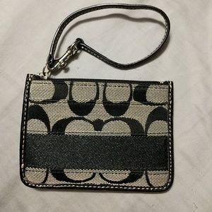 Coach ID wristlet